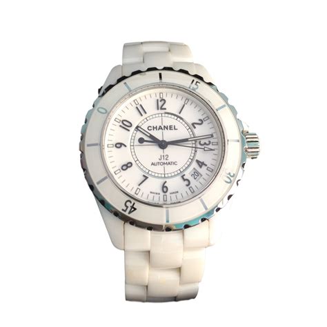 montre femme chanel j12 blanche|chanel j12 paradoxe watch.